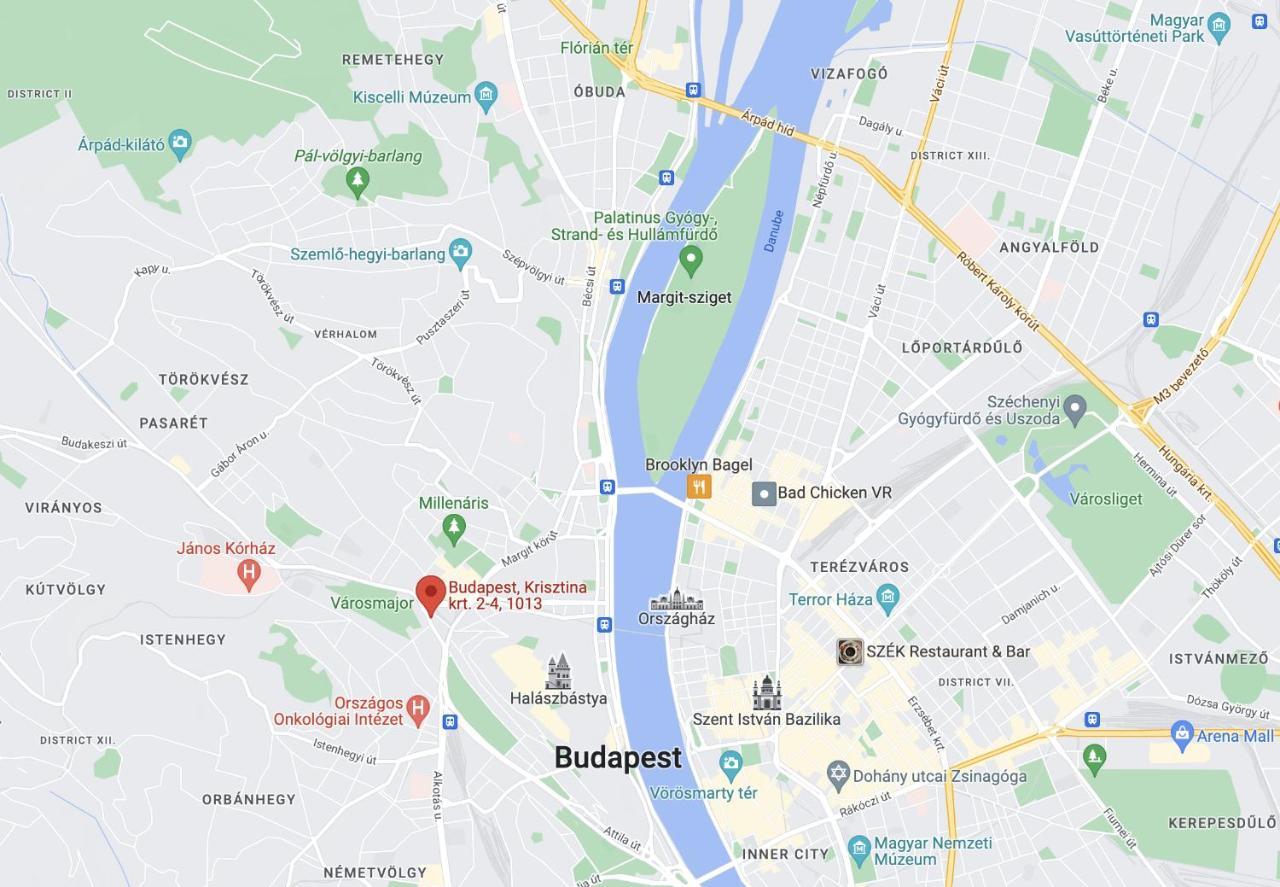 Krisztina Apartments Budapešť Exteriér fotografie
